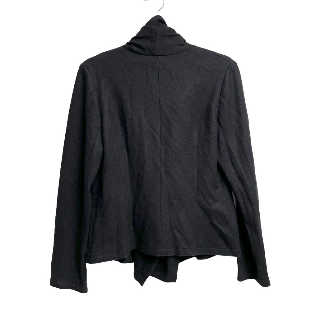 GERARD DAREL Black Wool Zip Front Blazer Jacket 42 EU - Picture 6 of 7
